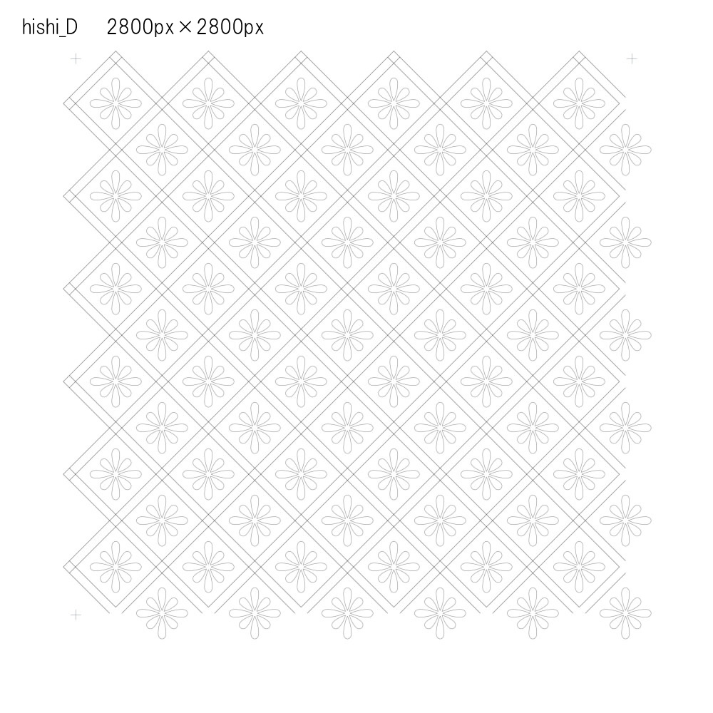 SAIクリスタ】菱【ベクタ形式素材