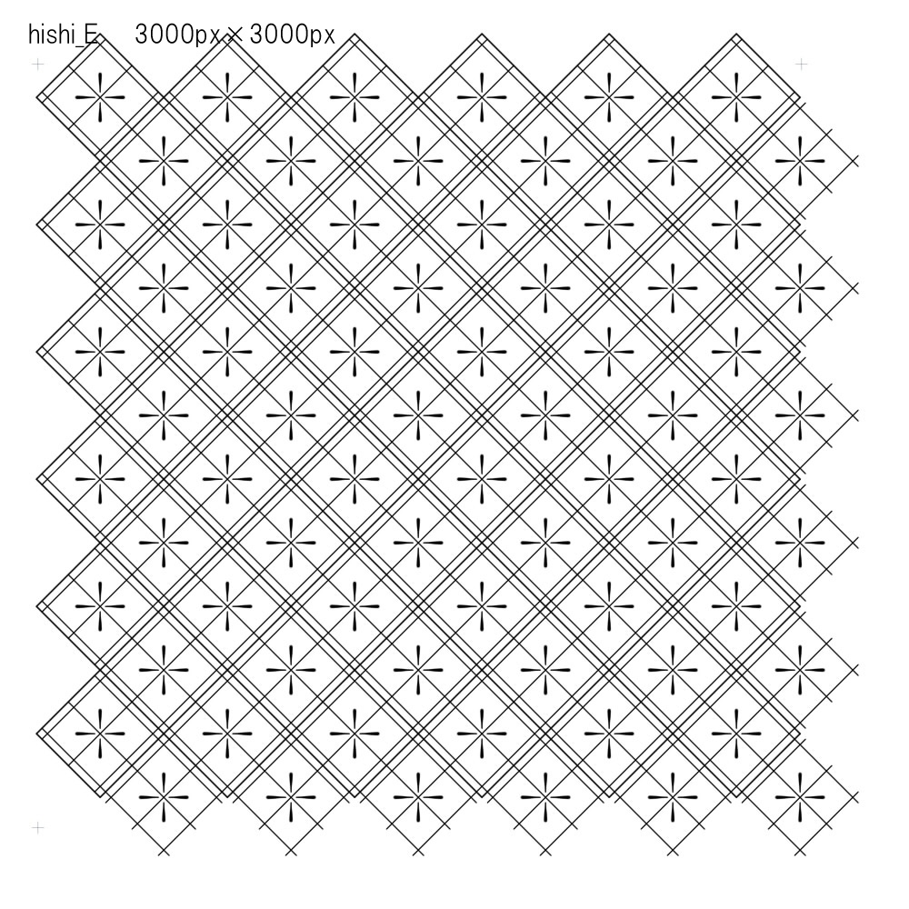 SAIクリスタ】菱【ベクタ形式素材