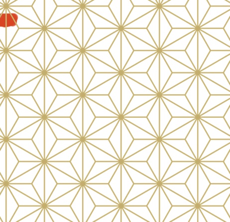 麻の葉パターン素材