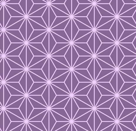 麻の葉パターン素材