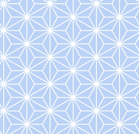 麻の葉パターン素材