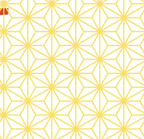 麻の葉パターン素材