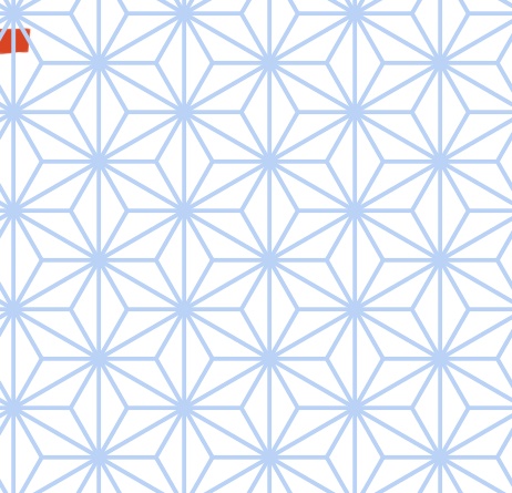 麻の葉パターン素材