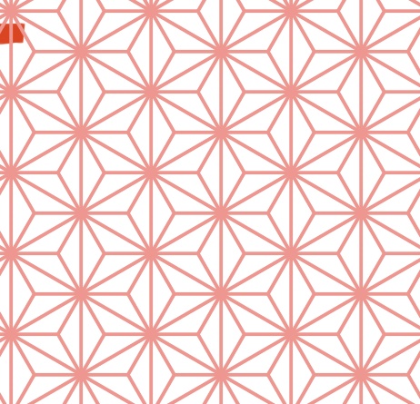 麻の葉パターン素材