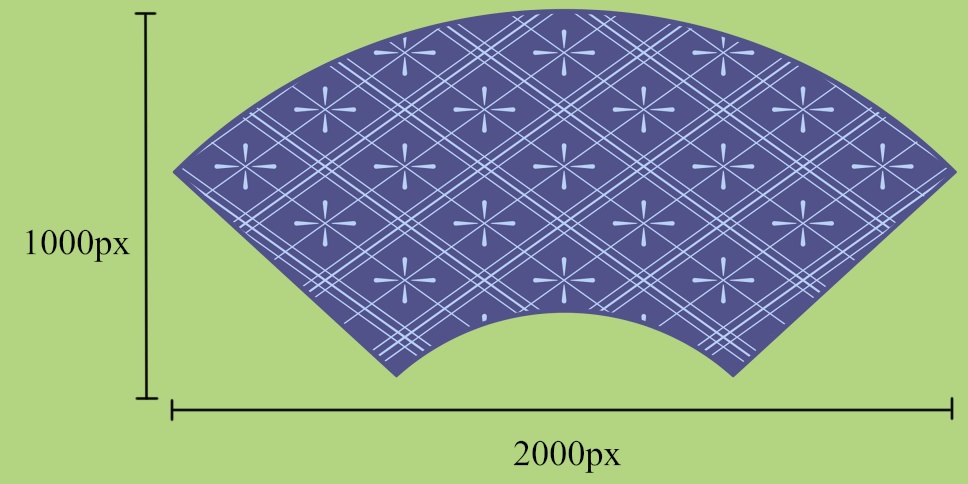 業平菱パターン素材