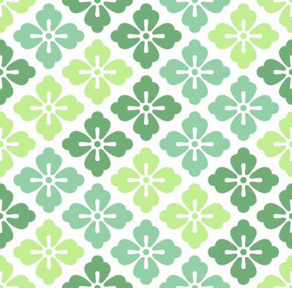 唐花パターン素材2