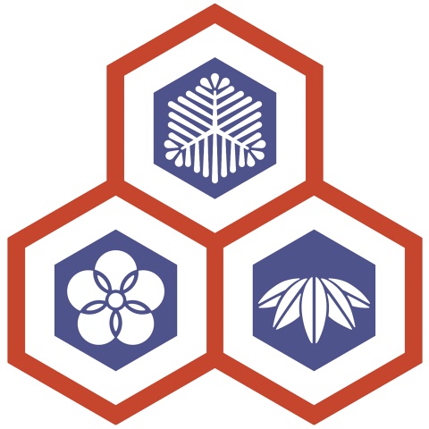 三つ盛り亀甲3 松竹梅