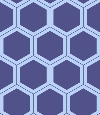 亀甲文様パターン素材3