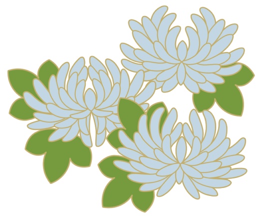 菊イラスト素材4