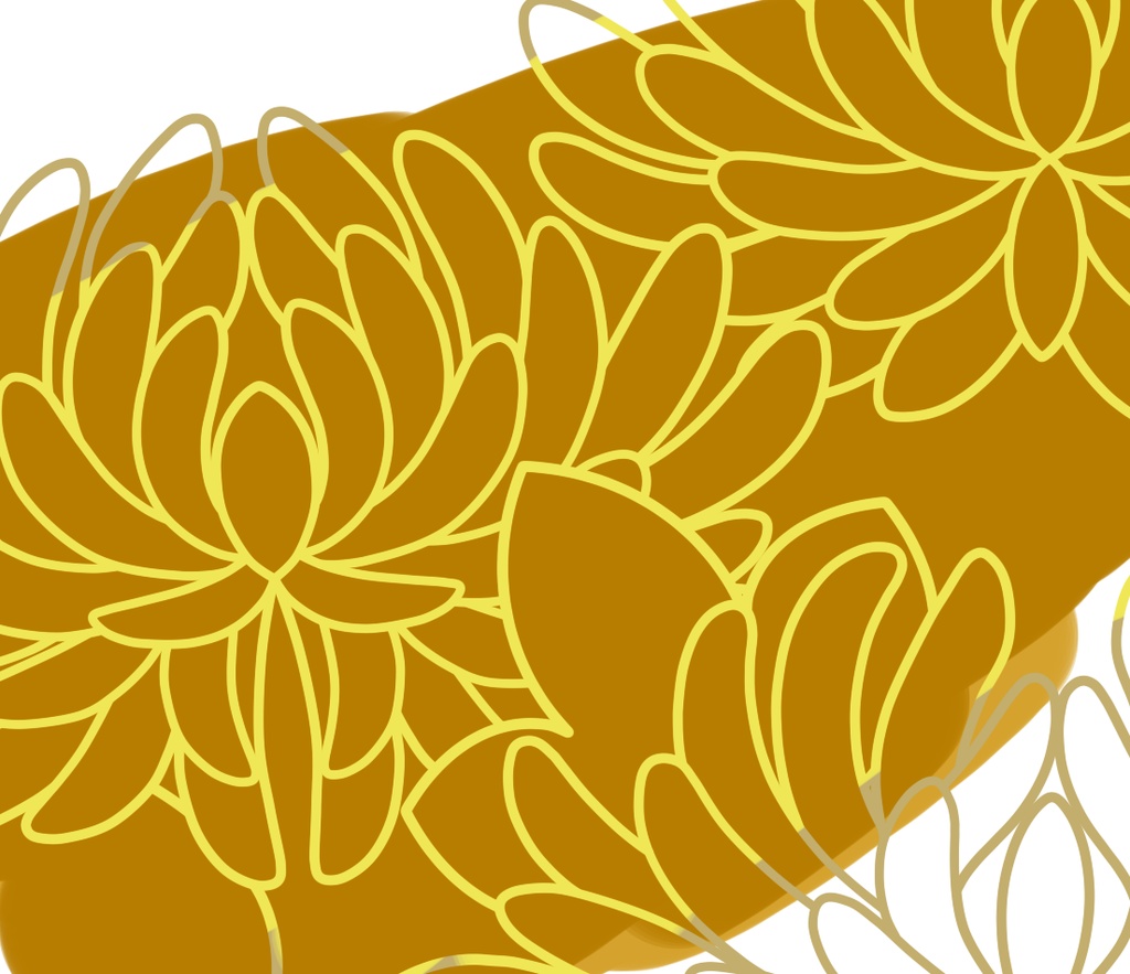 菊イラスト素材4