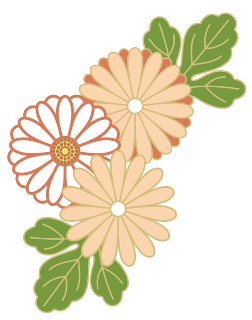 菊イラスト素材7