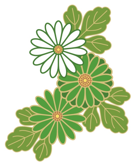 菊イラスト素材7