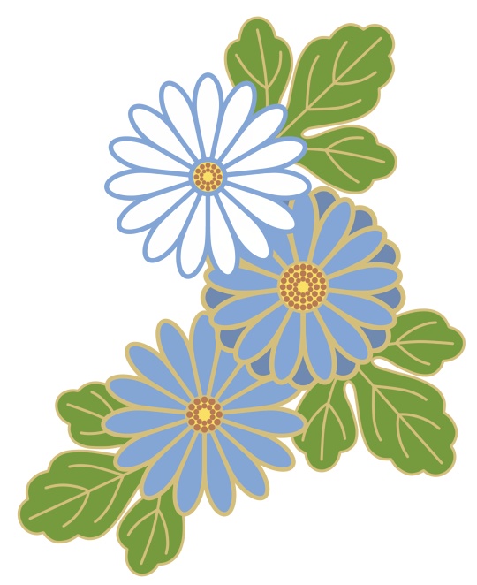 菊イラスト素材7