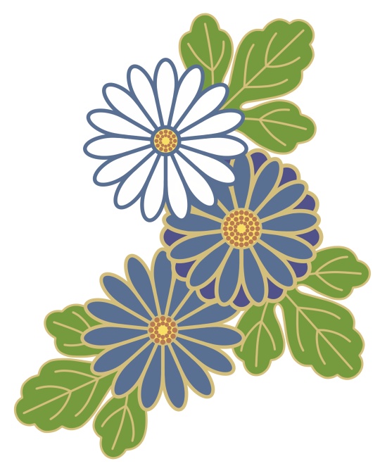 菊イラスト素材7