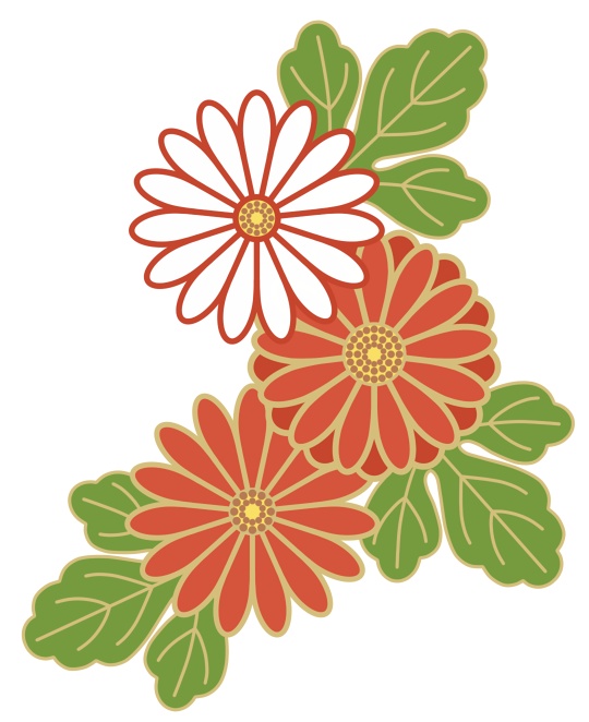 菊イラスト素材7