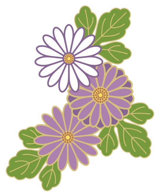 菊イラスト素材7