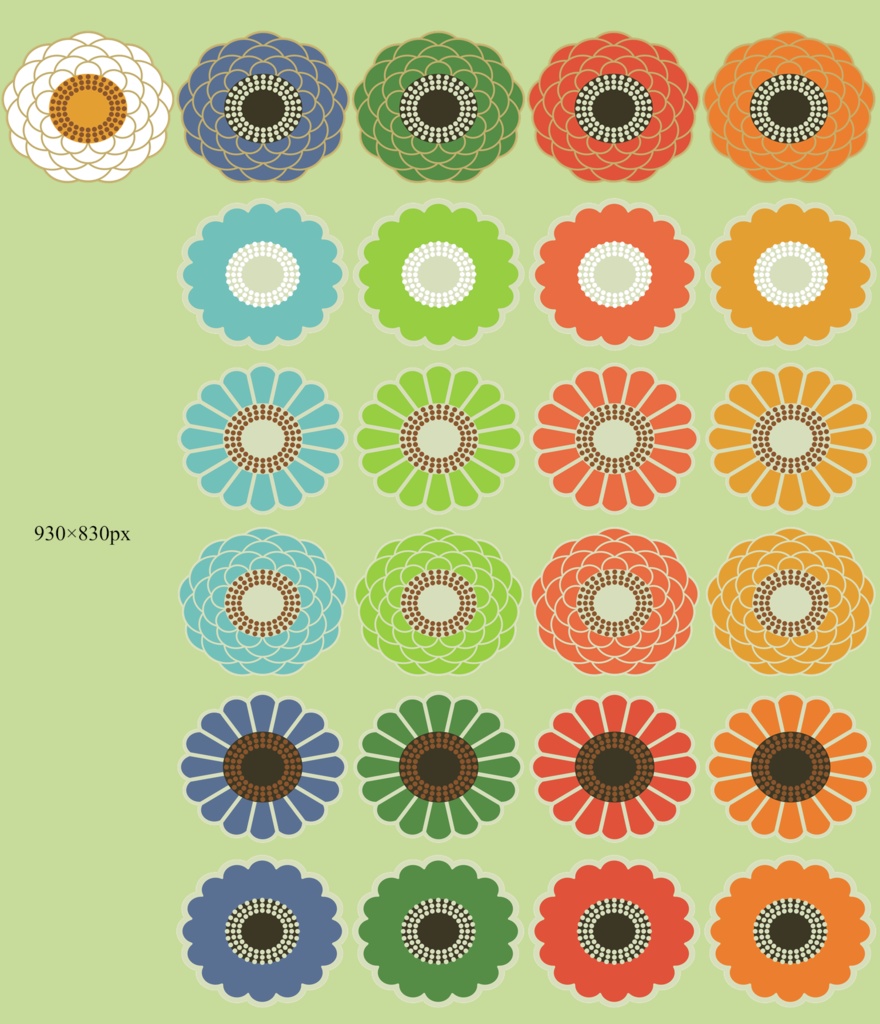 菊イラスト素材8