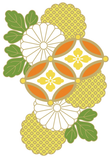 菊イラスト素材10