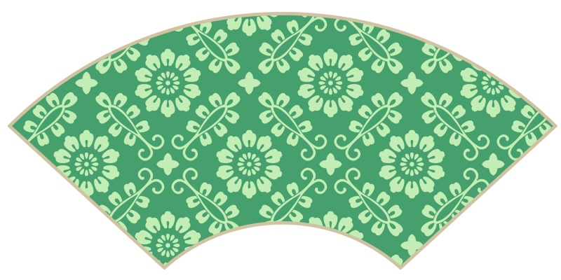 小葵パターン素材