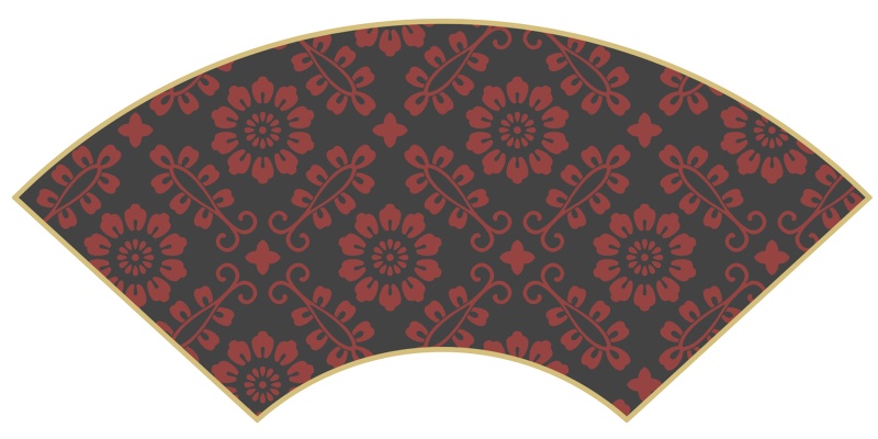 小葵パターン素材