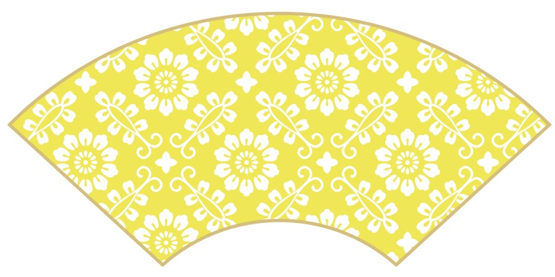 小葵パターン素材