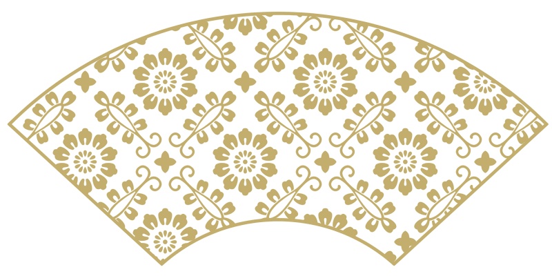 小葵パターン素材