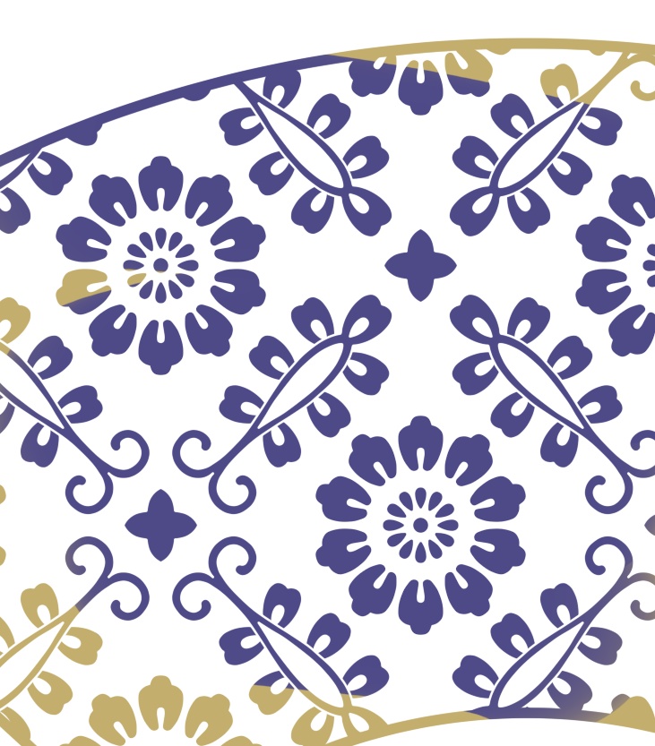 小葵パターン素材