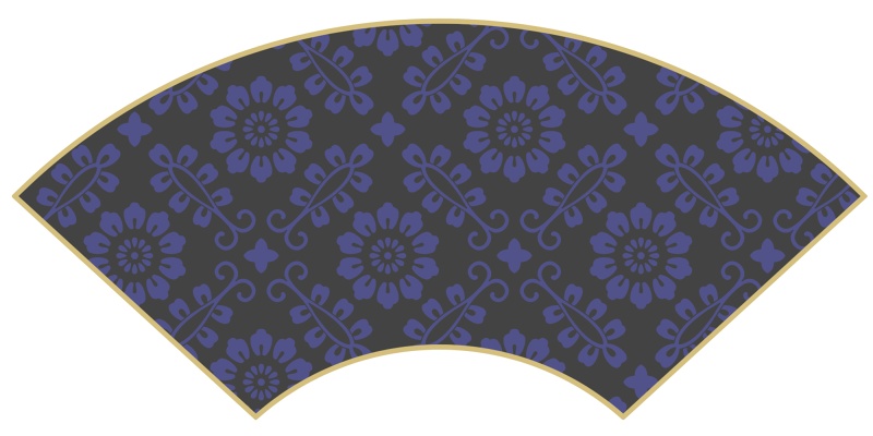 小葵パターン素材