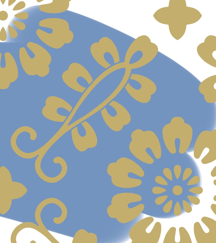 小葵パターン素材