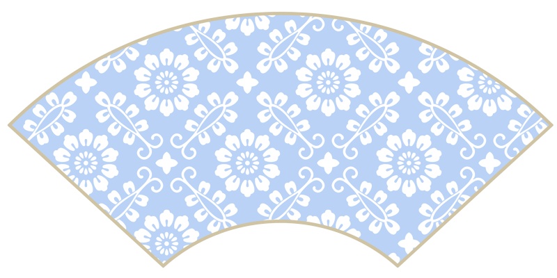 小葵パターン素材