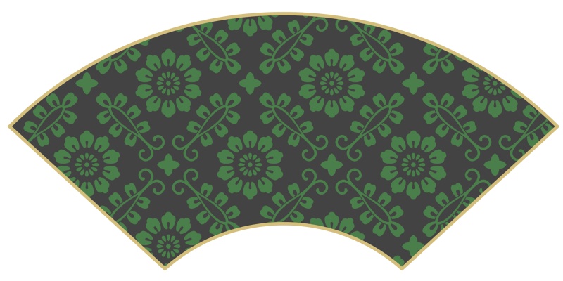 小葵パターン素材