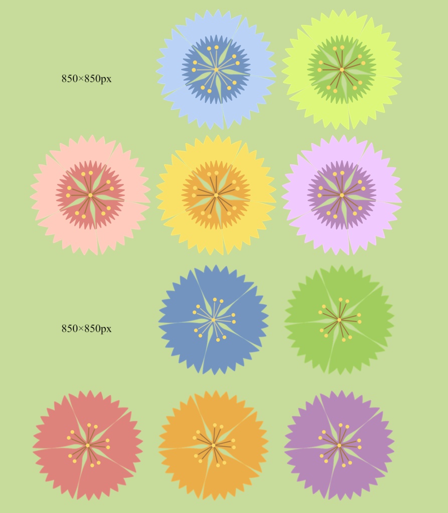 撫子イラスト素材