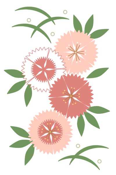 撫子イラスト素材