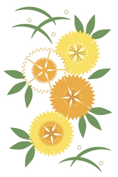 撫子イラスト素材