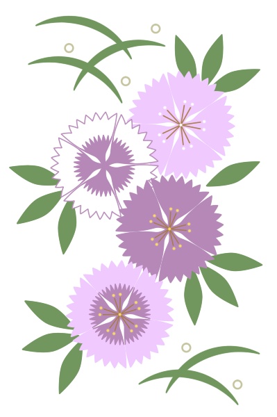 撫子イラスト素材