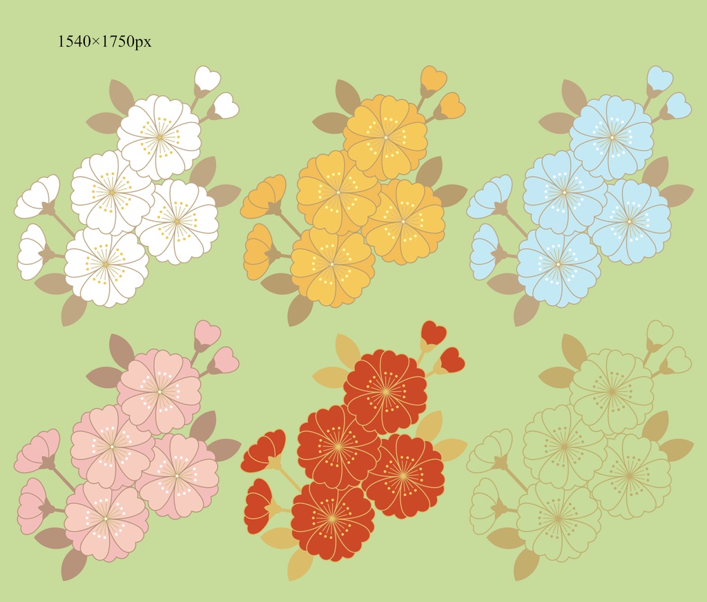 桜イラスト素材1