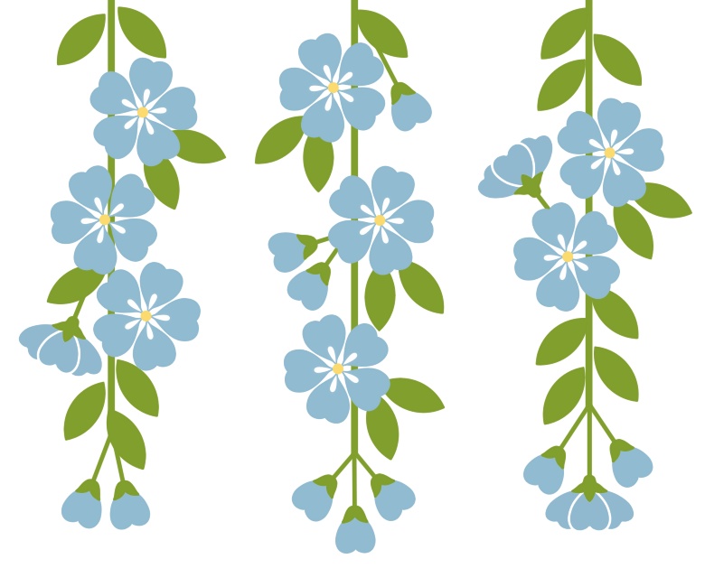 枝垂れ桜イラスト素材