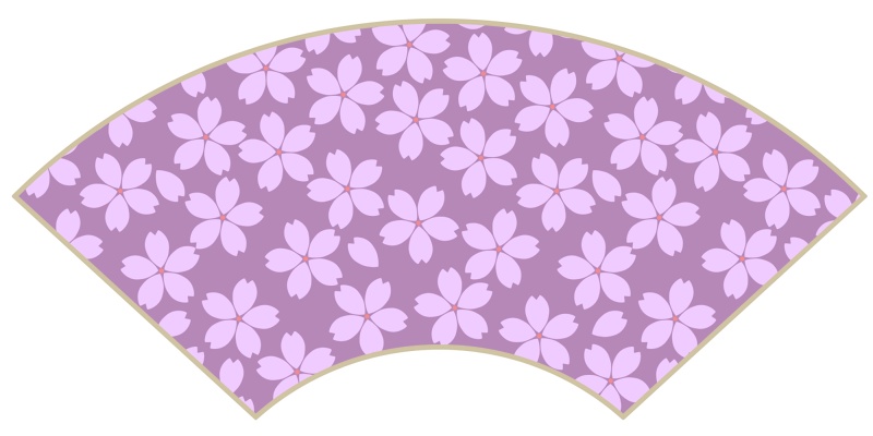 桜パターン素材1