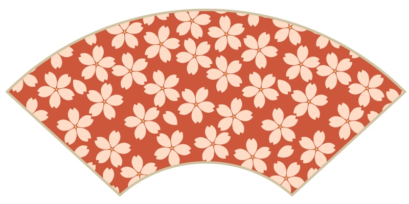 桜パターン素材1