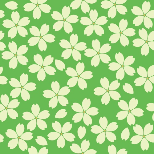 桜パターン素材1