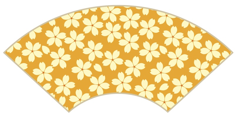 桜パターン素材1