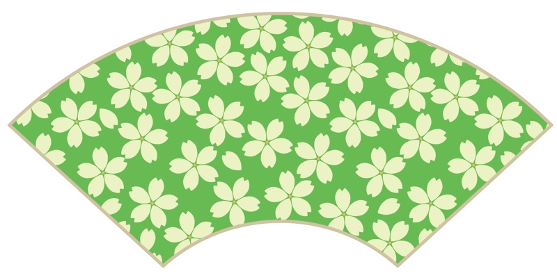 桜パターン素材1