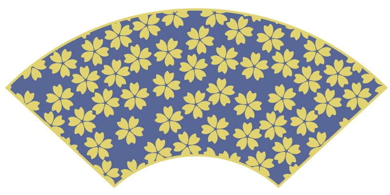 桜パターン素材2