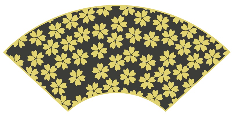 桜パターン素材2