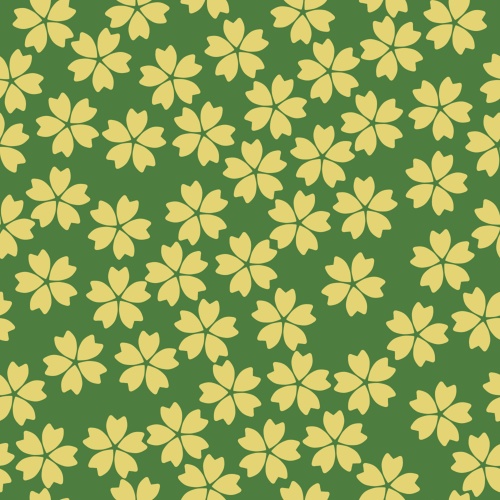 桜パターン素材2