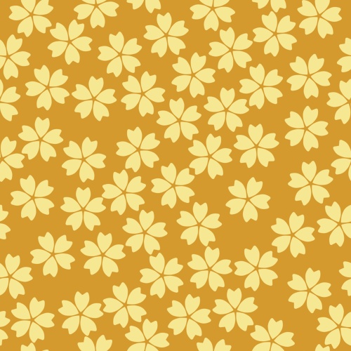 桜パターン素材2