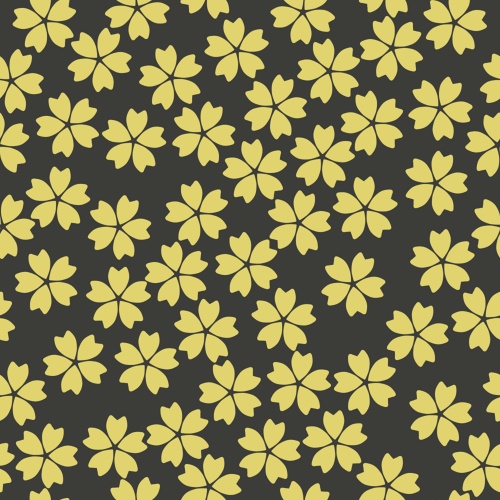 桜パターン素材2