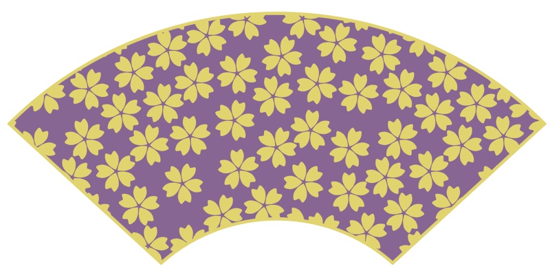 桜パターン素材2