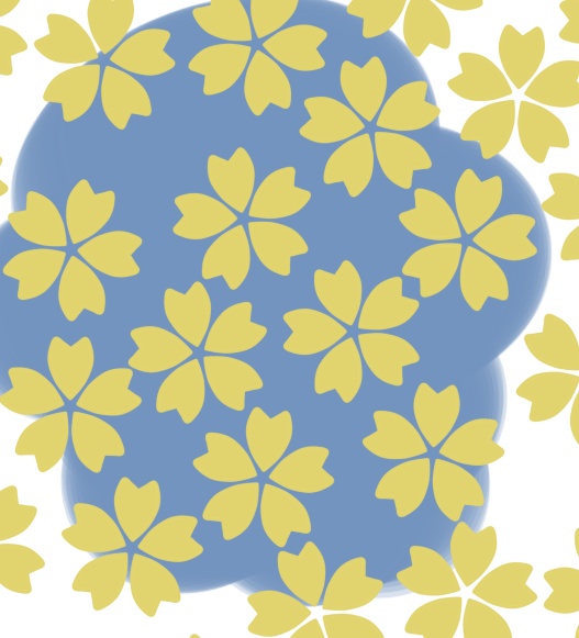 桜パターン素材2