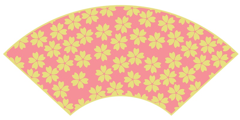 桜パターン素材2